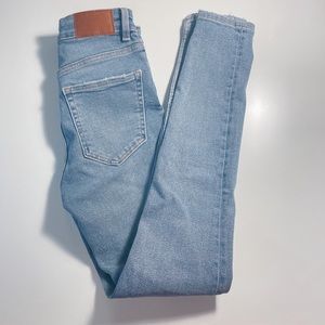 Zara Skinny Vintage Hi-Rise Jeans